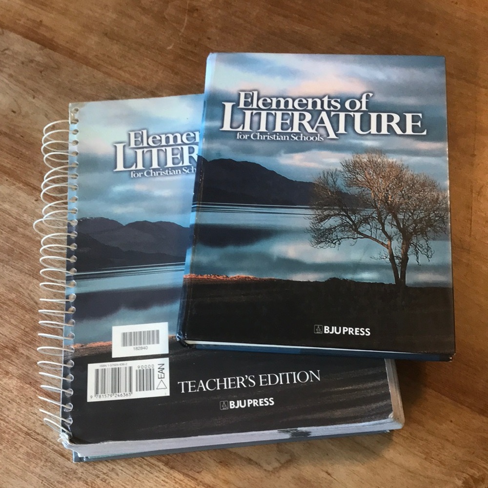 Elements of Literature - Teacher’s Edition and Student Textbook - BJU Pr…